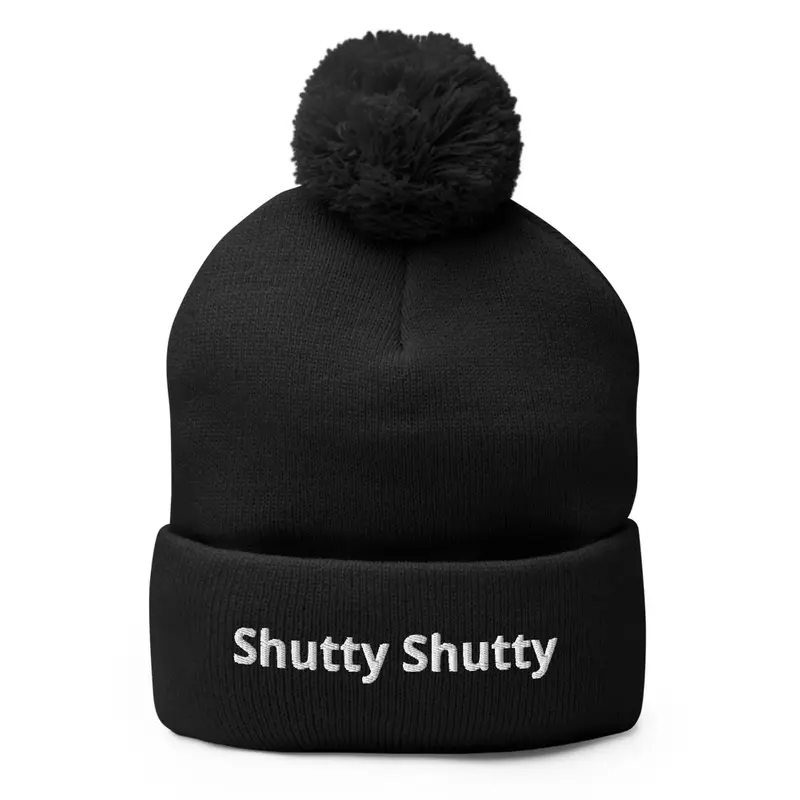 Shutty Shutty Winter Cap with Pom Pom