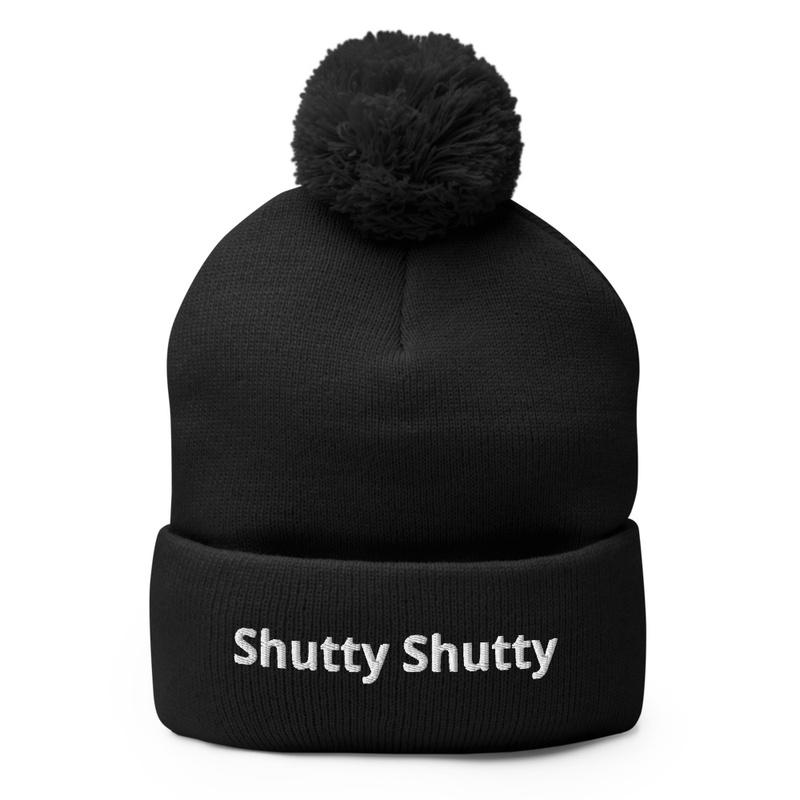 Shutty Shutty Winter Cap with Pom Pom